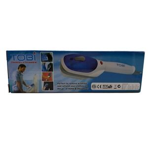 TOBI Electric Handheld Garment Steamer Travel Iron White New 0101
